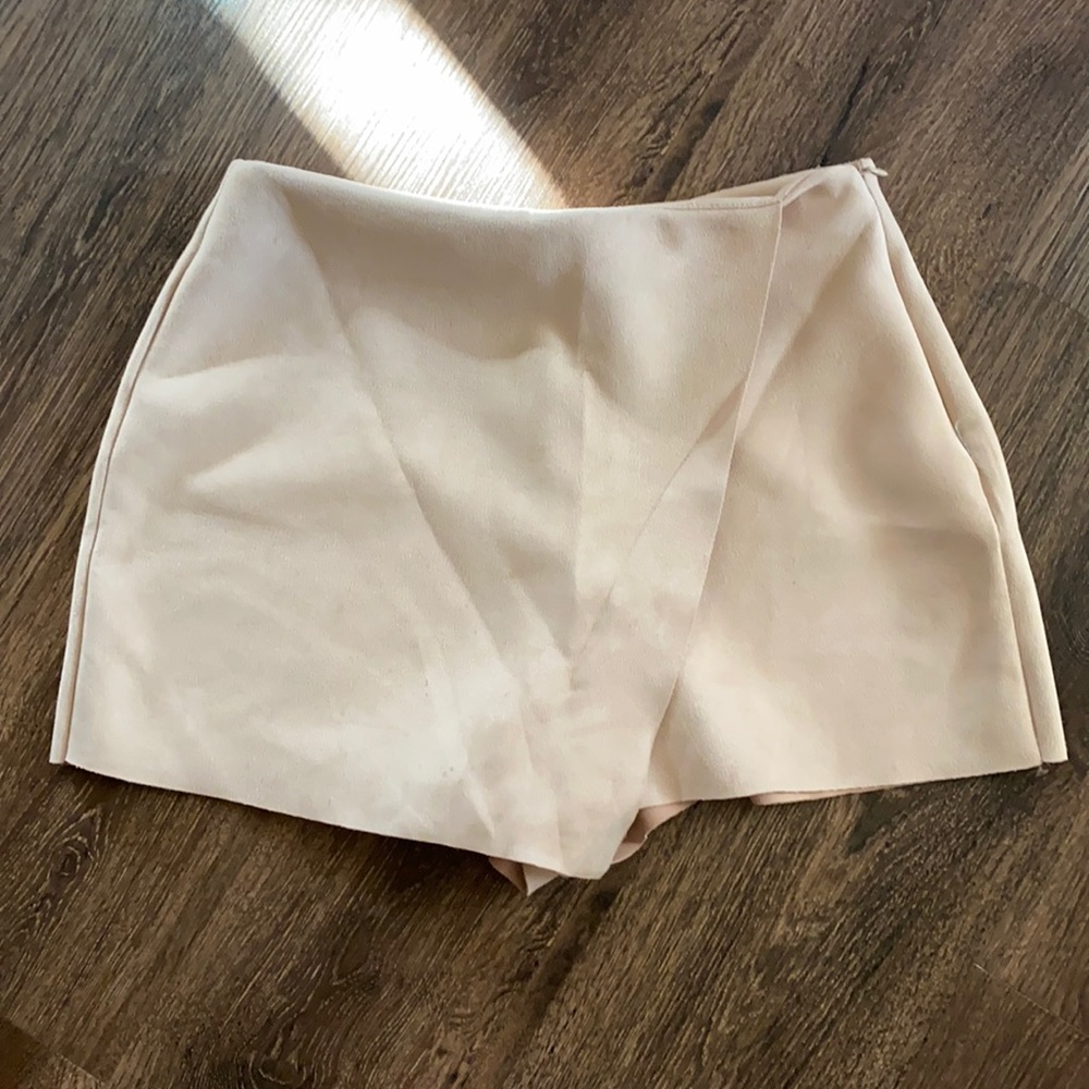 Cream, ZARA skort, Size M
